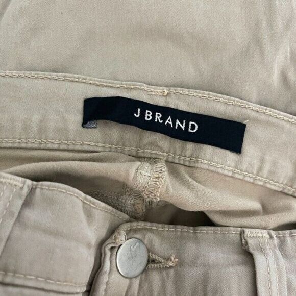 J Brand Size 30 Skinny Khaki Pants Jeans Tan Has a Flaw - Picture 7 of 9